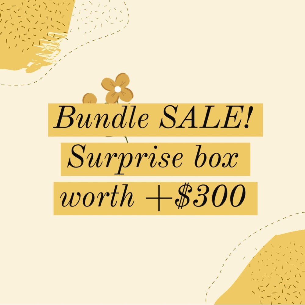New listing! Third Surprise Box! Bundle box 📦 worth +$300